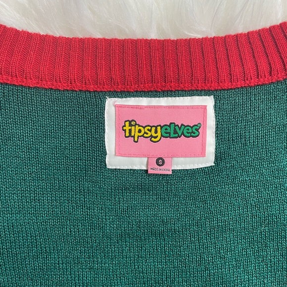 Tipsy Elves Ugly Christmas Sweater Size Small - Picture 4 of 6
